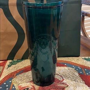 Starbucks 2020 holiday green tumbler cup
